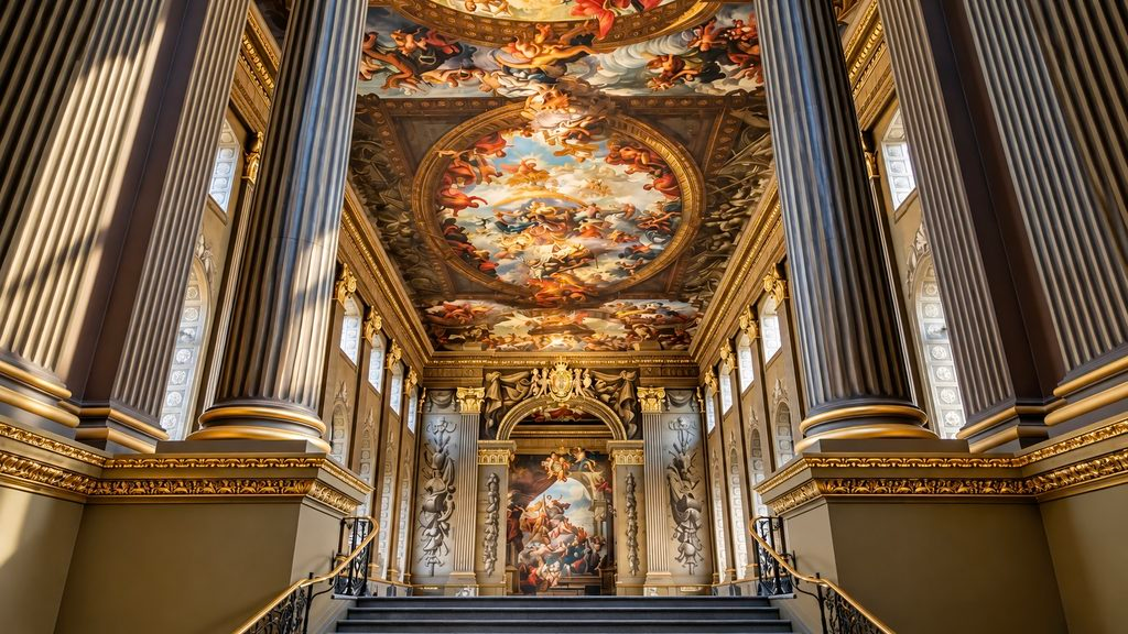 Painted Hall Greenwich – Napoleon filming location