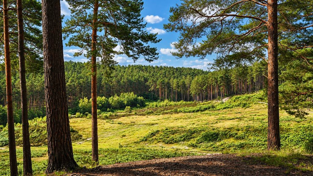 Bourne Woods Surrey – Napoleon Battle of Austerlitz filming location
