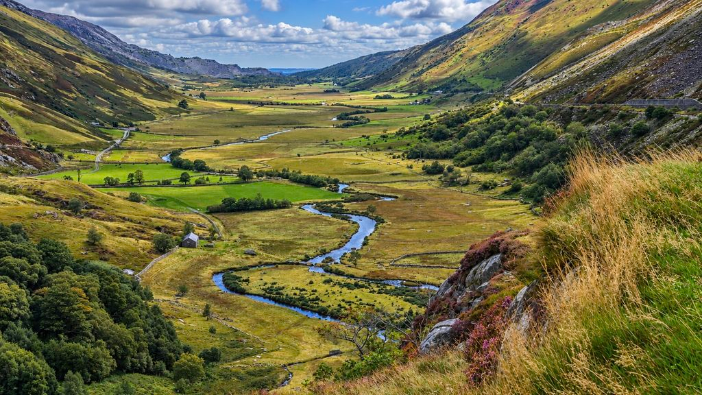 Ogwen Valley, Snowdonia. Original scouting photograph showing the dramatic Welsh landscape explored for House of the Dragon Season 2.