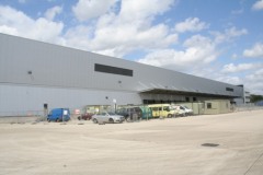 Exterior of former Woolworths warehouse in Greenford scouted for John Carter