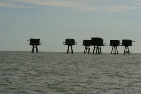     Sea forts photographed during location scouting for World War Z