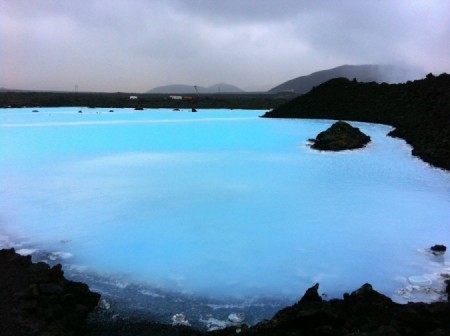     Blue Lagoon in Iceland photographed during a location recce
