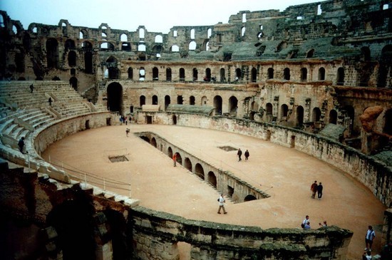 Event location management at El Djem Amphitheatre, Tunisia