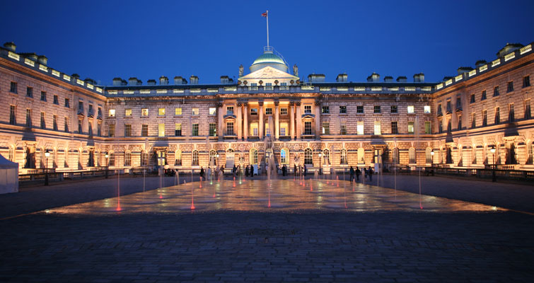 Event location management at Somerset House, London