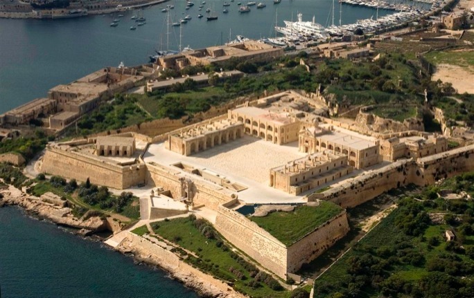 Event location management at Manoel Island, Malta